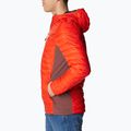Columbia Powder Pass Hooded Herren Hybrid Jacke rot 1773271839 4