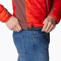Columbia Powder Pass Hooded Herren Hybrid Jacke rot 1773271839 7