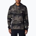 Herren-Trekking-Sweatshirt Columbia Logo Printed schwarz mod camo 1911652016