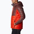Herren Columbia Platinum Peak Daunenjacke mit Kapuze Rot 2008611839 5