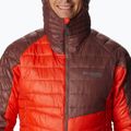 Herren Columbia Platinum Peak Daunenjacke mit Kapuze Rot 2008611839 6