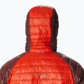 Herren Columbia Platinum Peak Daunenjacke mit Kapuze Rot 2008611839 7