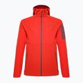 Herren Columbia Tall Heights Kapuzen-Softshell-Jacke rot 1975591839