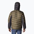 Columbia Labyrinth Loop Hooded Stein grün/Hai Herren Daunenjacke 3