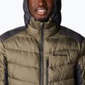 Columbia Labyrinth Loop Hooded Stein grün/Hai Herren Daunenjacke 6