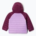 Columbia Powder Lite Hooded gumdrop/marionberry Daunenjacke für Kinder 6