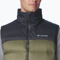 Columbia Bulo Point II Down stone green/shark Herren Trekking Jacke ohne Ärmel 6