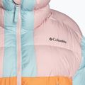 Columbia Pike Lake II Cropped Sonnenuntergang Pfirsich/staubig rosa/aqua haze Frauen Daunenjacke 10