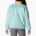Columbia Boundless Discovery Sherpa Damen-Trekking-Sweatshirt Aqua Dunst/Sonnenuntergang Pfirsich 2