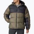 Herren Columbia Pike Lake II Hooded steingrün/hai Daunenjacke 4