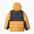 Columbia Pike Lake II Hooded raw honey/shark Kinder-Daunenjacke 2