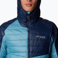 Columbia Platinum Peak Herren Daunenjacke mit Kapuze shasta/collegiate navy 6
