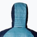 Columbia Platinum Peak Herren Daunenjacke mit Kapuze shasta/collegiate navy 7