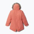 Columbia Nordic Strider Kinder Daunenjacke faded peach heather 2