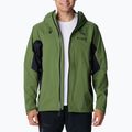 Columbia Mazama Trail Herren Regenjacke canteen/schwarz 2