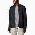 Herren Columbia Triple Canyon Grid Fleece-Sweatshirt schwarz/schwarz 2