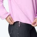 Columbia Helvetia Cropped 1/2 cosmos/salmon rose/fig Damen-Fleece-Sweatshirt 5