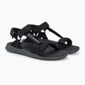 Columbia Globetrot schwarz/cosmos Damen Sandalen 6