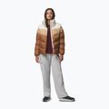 Damen-Steppjacke Columbia Puffect II Colorblock camel brown/canoe/chalk 2