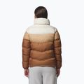 Damen-Steppjacke Columbia Puffect II Colorblock camel brown/canoe/chalk 3