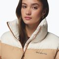 Damen-Steppjacke Columbia Puffect II Colorblock camel brown/canoe/chalk 6
