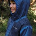 Columbia Rainy Trails II Fleece bergblau/ marineblau slub Kinder Regenjacke 9