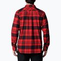 Herren Columbia Flare Gun Stretch Flannel segelrot River Crossing kariertes Hemd 2