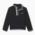 Kinder Fleecejacke Columbia Halvetia II Half Snap Fleece black/city grey