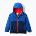 Skijacke Kinder Columbia Alpine Action III collegiate navy melange/mountain blue