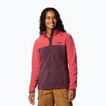 Damen Sweatshirt Hoodie Pullover Columbia Benton Springs 1/2 Snap daredevil / moonvista