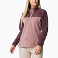 Damen Sweatshirt Hoodie Pullover Columbia Benton Springs 1/2 Snap moonvista / fig 3