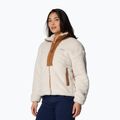 Damen-Fleecejacke Columbia Boundless Discovery Sherpa Full Zip II chalk/camel brown 4