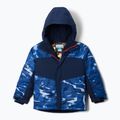 Columbia Mighty Mogul III Printed mountain blue windblown/ collegiate navy Kinder-Skijacke