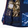 Columbia Mighty Mogul III Printed mountain blue windblown/ collegiate navy Kinder-Skijacke 3