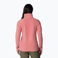 Sweatshrit Hoodie Fleece Damen Columbia Glacial IV 1/2 Zip pink agave 3