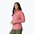 Sweatshrit Hoodie Fleece Damen Columbia Glacial IV 1/2 Zip pink agave 4