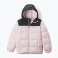 Kinder-Steppjacke Columbia Puffect Hooded satin pink/black
