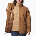 3-in-1 Damenjacke Columbia Drop Ridge II Interchange camel brown 6