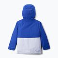 Skijacke Kinder Columbia Alpine Action III snowdrift melange/clematis blue 2