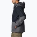Gefütterte Jacke Herren Columbia Point Paark II Insulated city grey/black 3