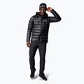 Herren Columbia Arctic Crest Down Kapuzenjacke schwarz 2