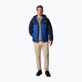 Columbia Powder Lite II Hooded Herren Daunenjacke in Bergblau/ Marineblau 5