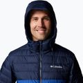 Columbia Powder Lite II Hooded Herren Daunenjacke in Bergblau/ Marineblau 7