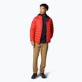 Herren Columbia Delta Ridge II Down Kapuzenjacke segelrot 2