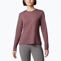 Columbia Sloan Ridge Graphic Damen-Trekking-Longsleeve moonvista heather/linear drifts