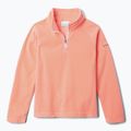 Kinder-Fleecejacke Columbia Glacial Fleece hot coral