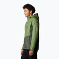 Herren Columbia Pouring Adventure III canteen/ greenscape Regenjacke 5