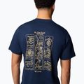 Shirt Herren Columbia Kettle River Back Graphic Tee collegiate navy 5