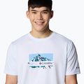 Shirt Herren Columbia Ice Lake II SS Tee white/peak direction 4