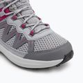 Wanderschuhe Kinder Columbia Youth Peakfreak Rush Mid Waterproof ti grey steel/teal 7